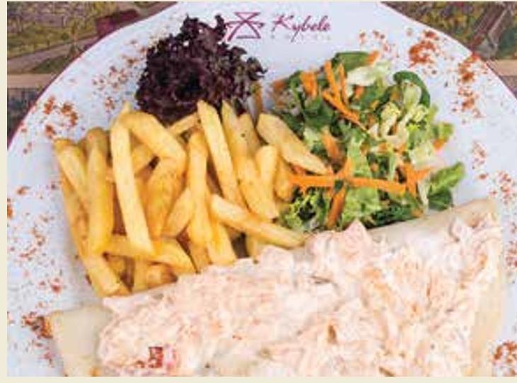 SALMON CREPE