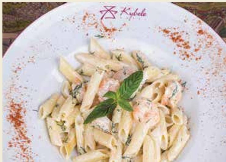 PENNE WITH SHRIMP