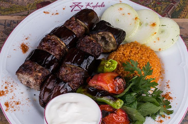 KEBAB WITH EGGPLANT